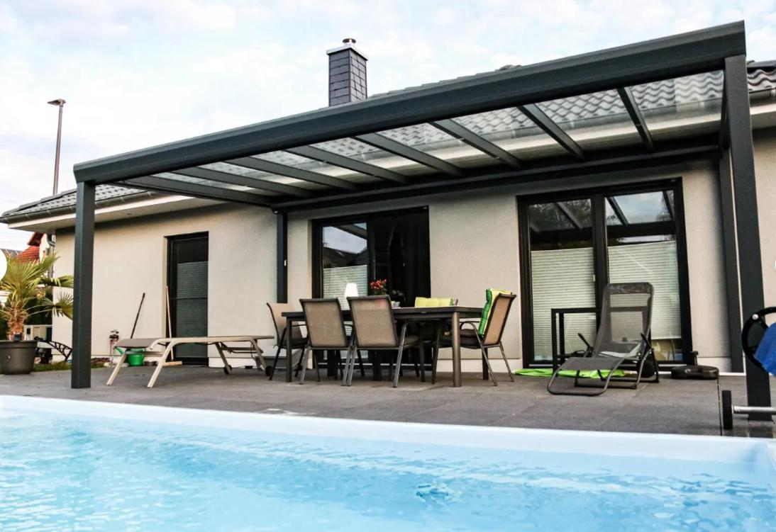 Grosszuegige Unterkunft Mit Terrasse Oberbrechen Экстерьер фото